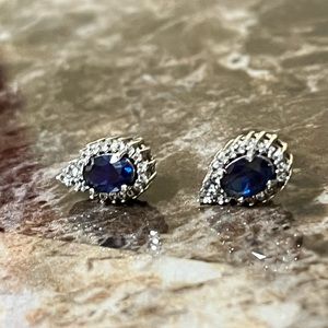 sapphire earrings